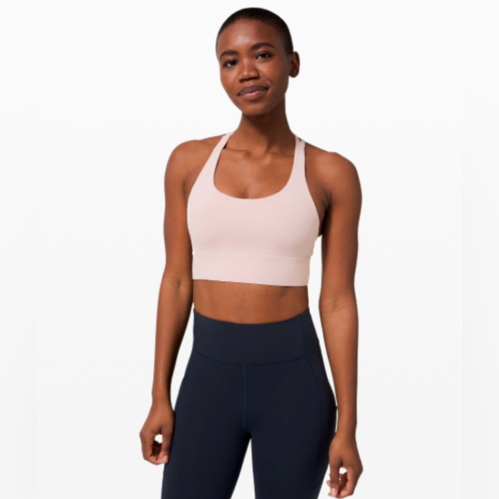 Lululemon sports bra in porcelain pink (Size 8) - Great condition